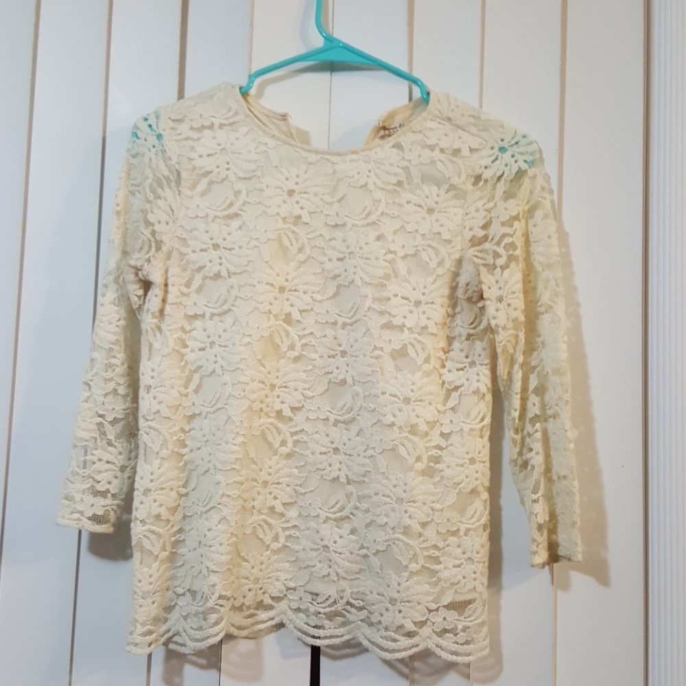 Lace long sleeve